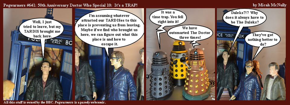 641. 50th Anniversary Doctor Who Special 10: It's a TRAP!