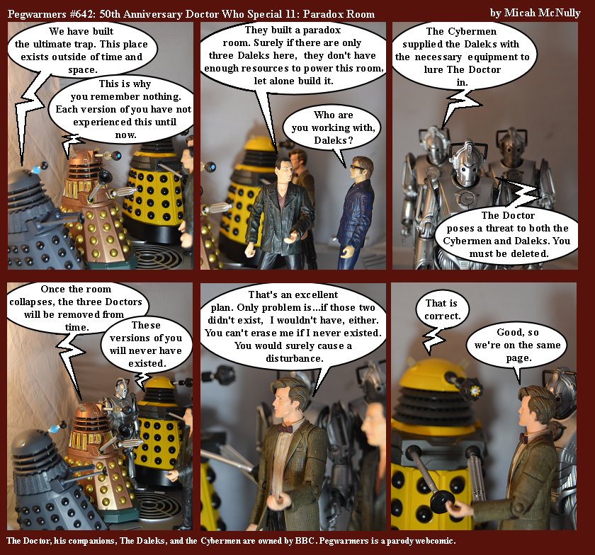 642. 50th Anniversary Doctor Who Special 11: Paradox Room