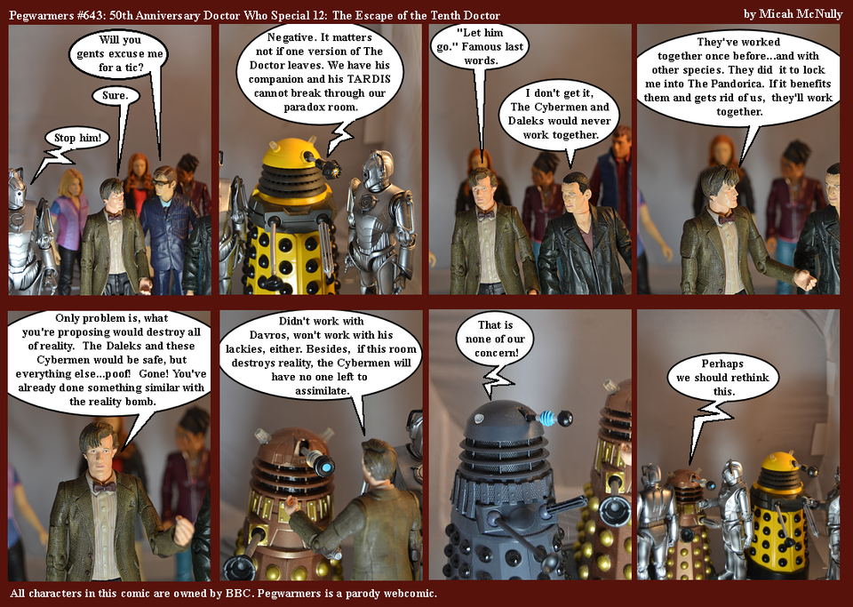 643. 50th Anniversary Doctor Who Special 12: The Escape of the Tenth Doctor