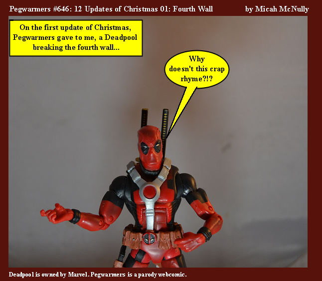 646. 12 Updates of Christmas: Fourth Wall