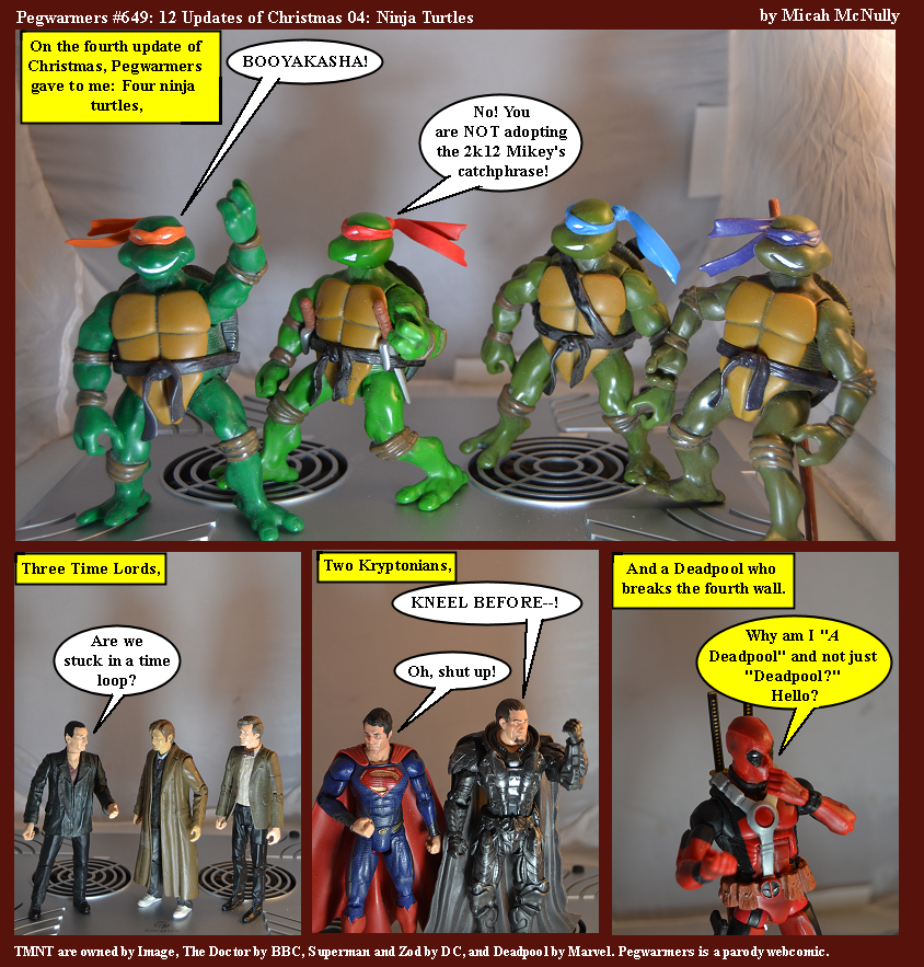 649. 12 Updates of Christmas 04: Ninja Turtles