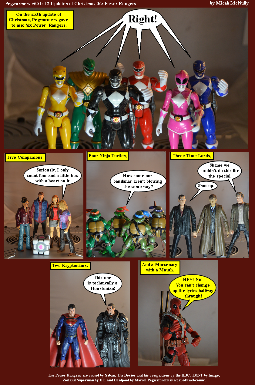 651. 12 Updates of Christmas 06: Power Rangers