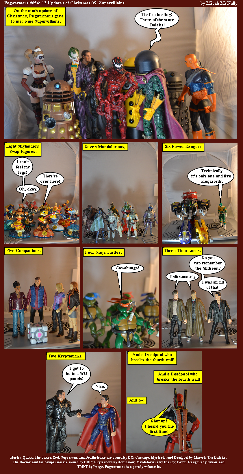 654: 12 Updates of Christmas 09: Supervillains