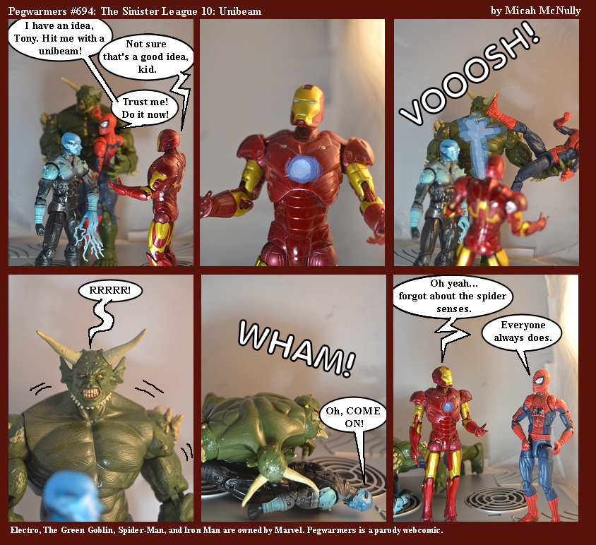 694. The Sinister League 10: Unibeam