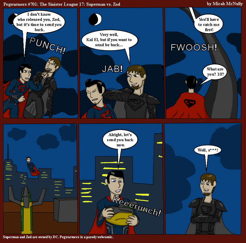 701. The Sinister League 17: Superman vs. Zod