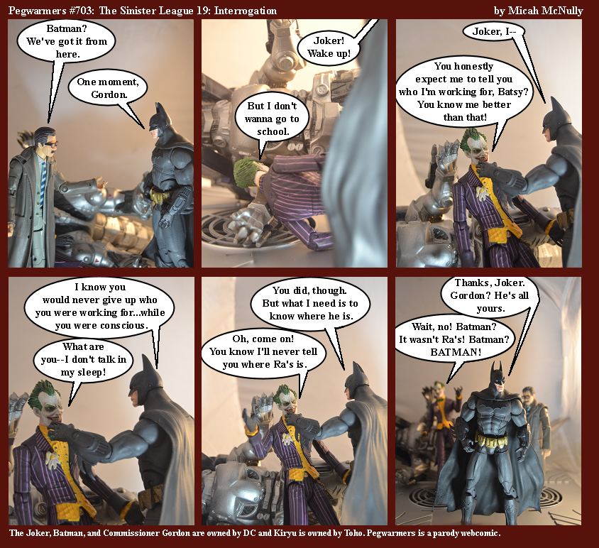 703. The Sinister League 19: Interrogation