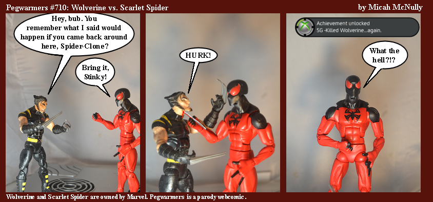 710. Wolverine vs. Scarlet Spider