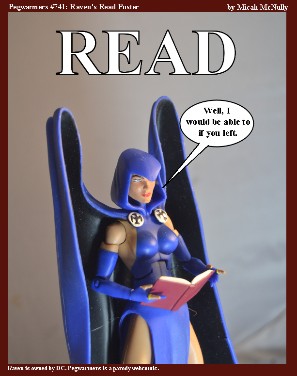 741. Raven's Read Poster