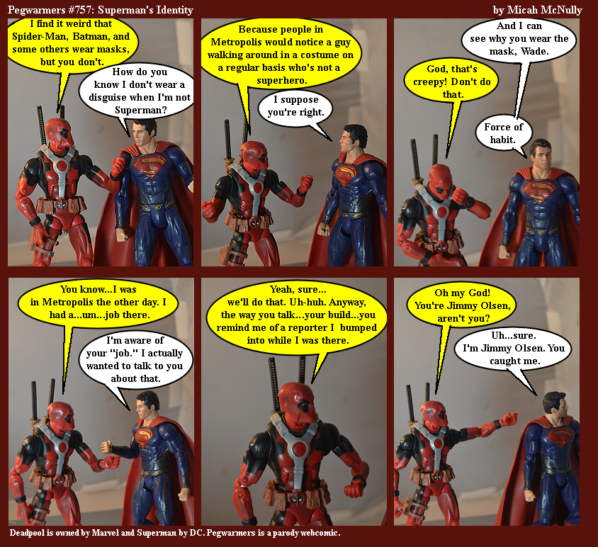 757. Superman's Identity 