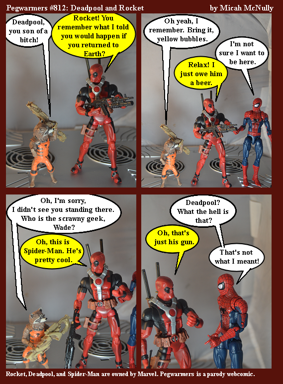 812. Deadpool and Rocket