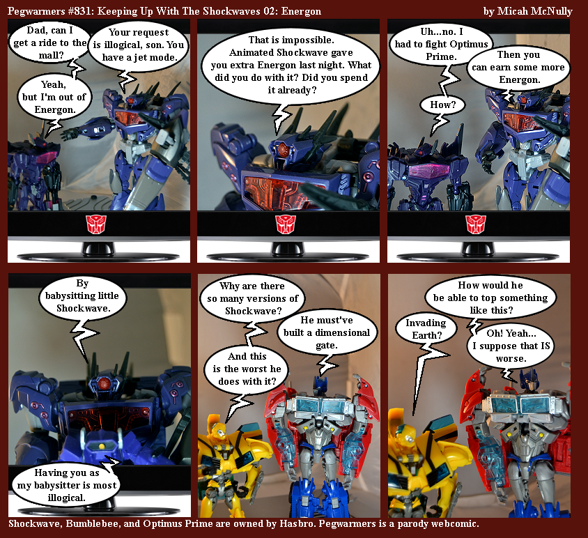 831. Keeping Up With The Shockwaves 02: Energon