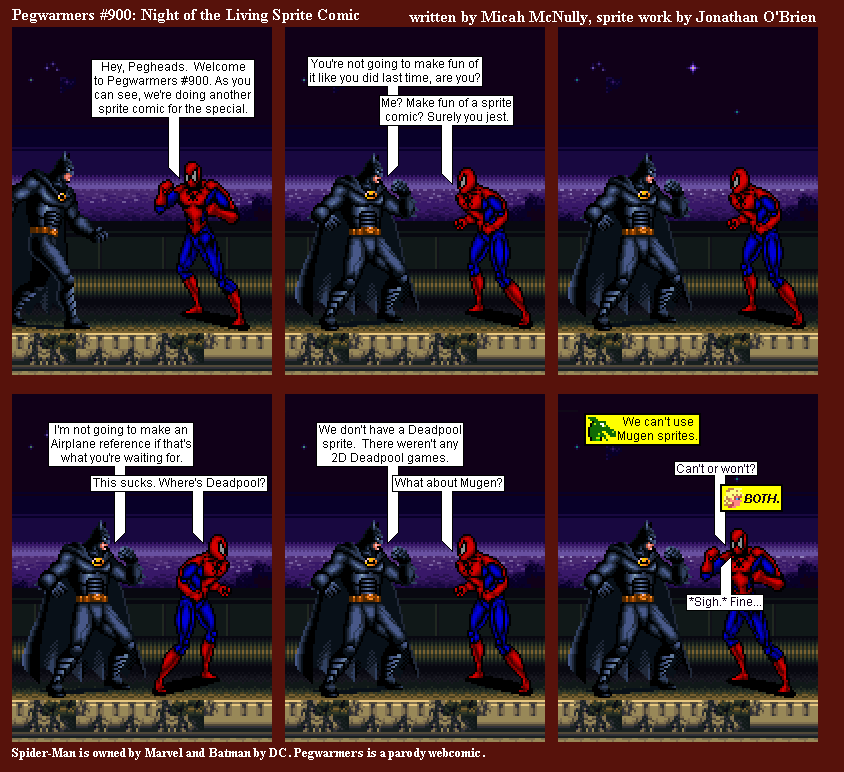 900. Night of the Living Sprite Comic