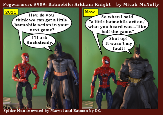 909. Batmobile: Arkham Knight