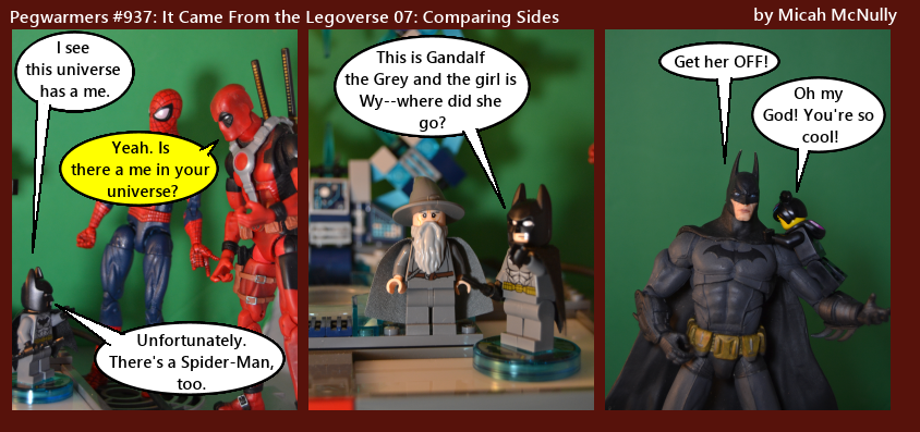 937. It Came From the Legoverse 07:Comparing Sides