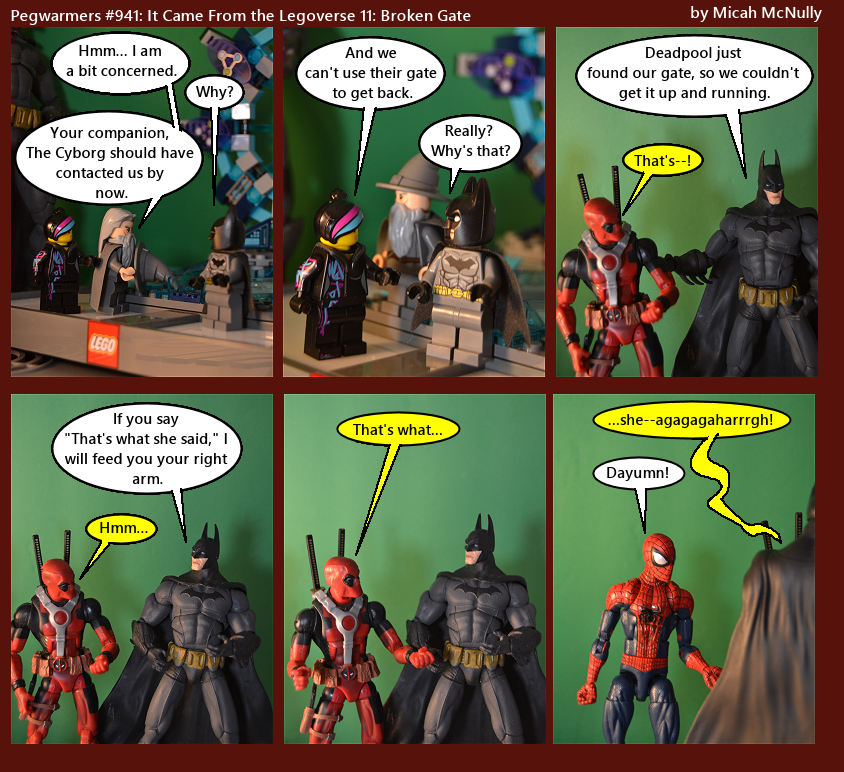 941. It Came From the Legoverse 11: Broken Gate