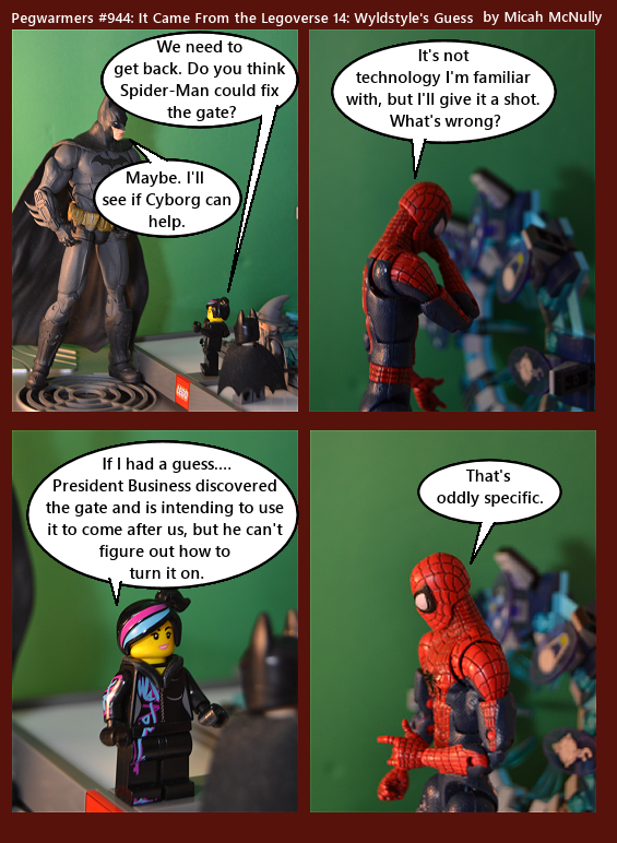 944. It Came From the Legoverse 14: Wyldstyle's Guess