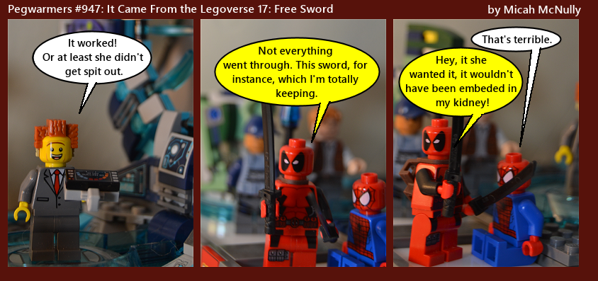947. It Came From the Legoverse 17: Free Sword
