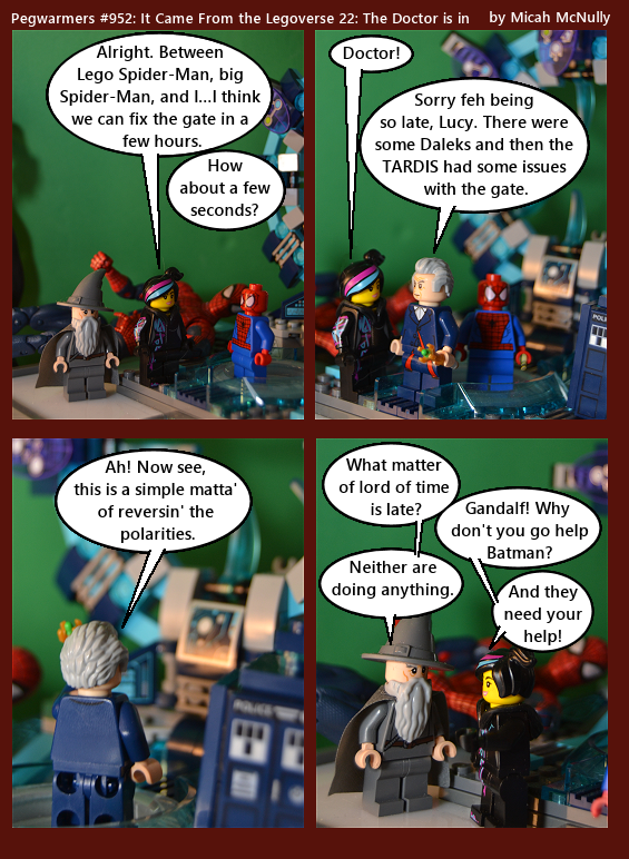 952. It Came From the Legoverse 22: The Doctor is in