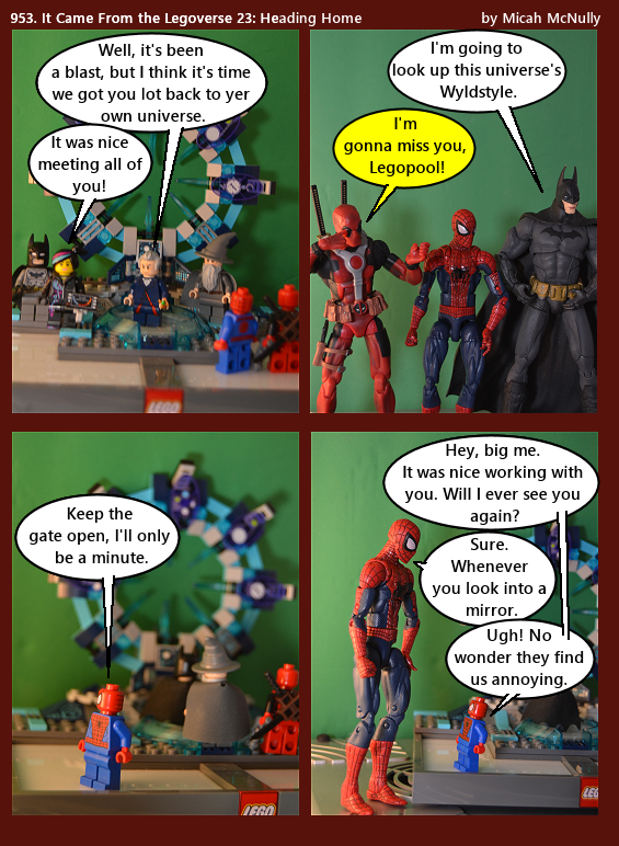 953. It Came From the Legoverse 23: Heading Home