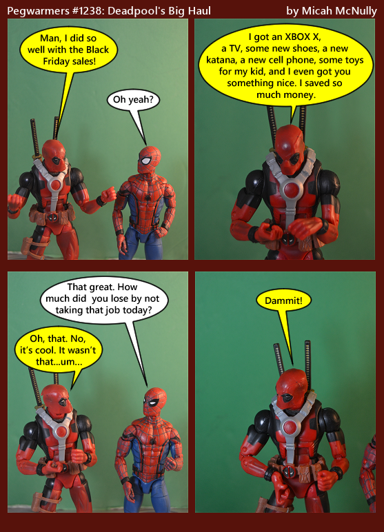 1238. Deadpool's Big Haul