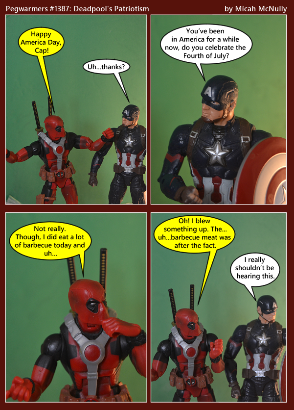 1387. Deadpool's Patriotism