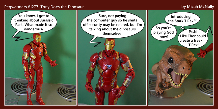 1277. Tony Does the Dinosaur