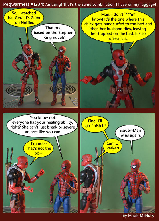 1234. Amazing! That's the same combination I have on my luggage!