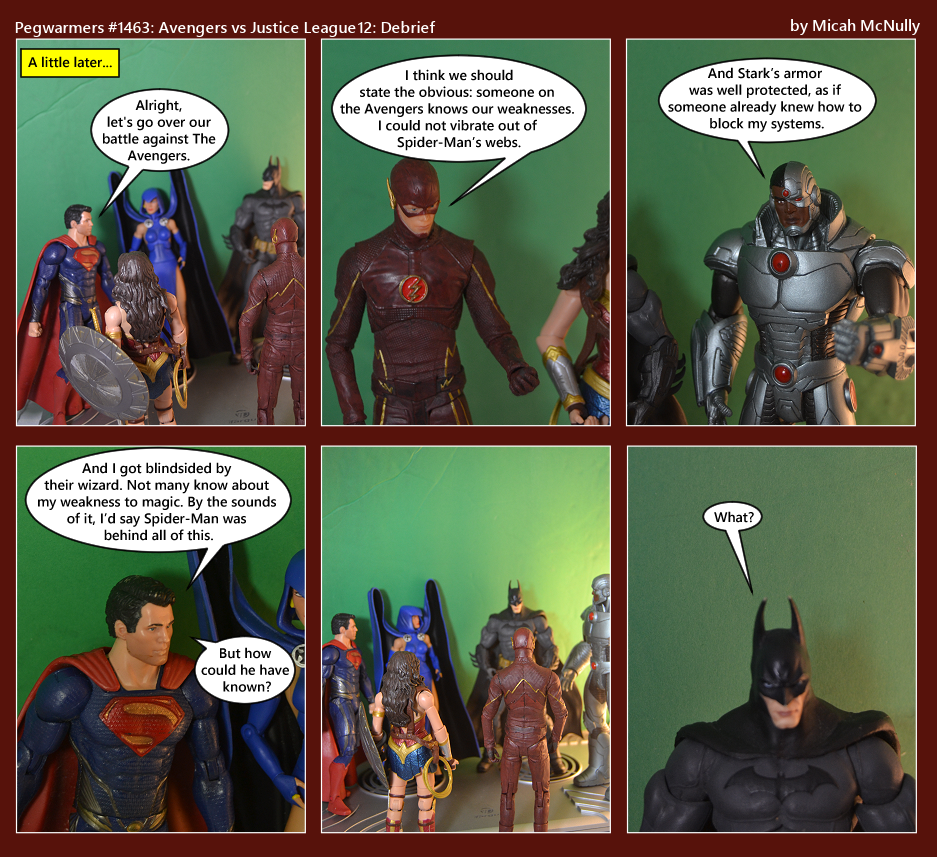 1463. Avengers vs Justice League 12: Debrief
