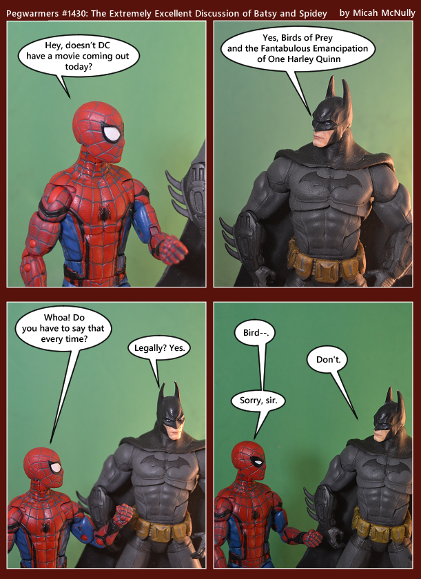 1430. The Extremely Excellent Discussion of Batsy and Spidey