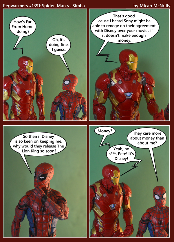 1391. Spider-Man vs Simba
