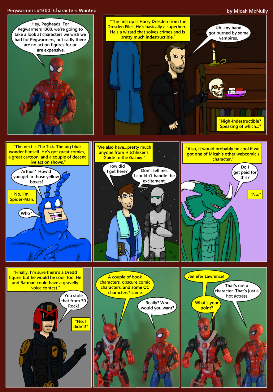 1300. Characters Wanted