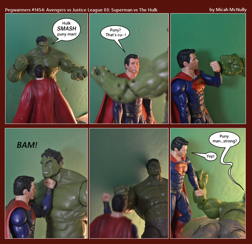 1454. Avengers vs Justice League 03: Superman vs The Hulk