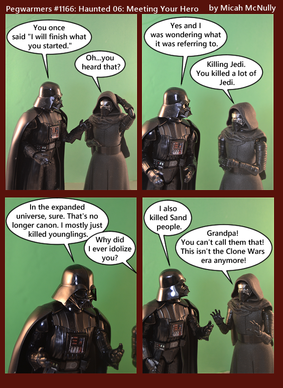 1166: Haunted 06: Meeting Your Hero