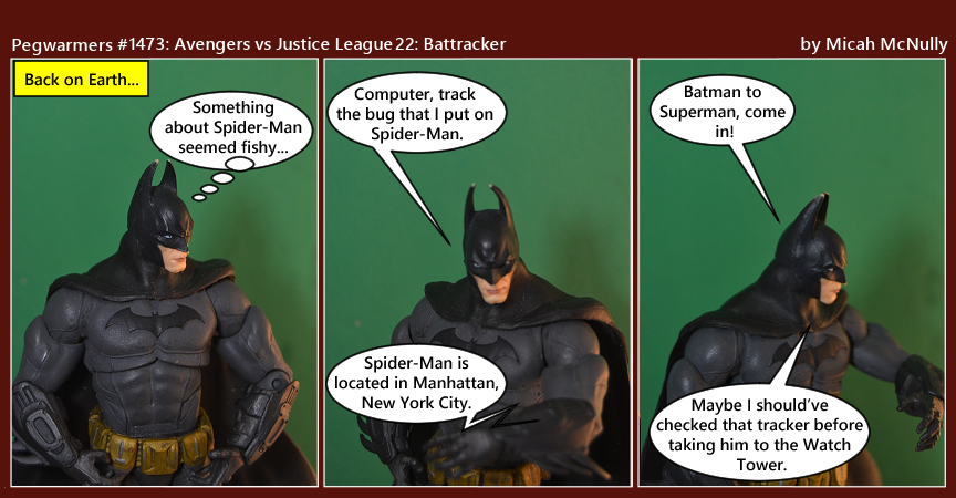 1473. Avengers vs Justice League 22: Battracker