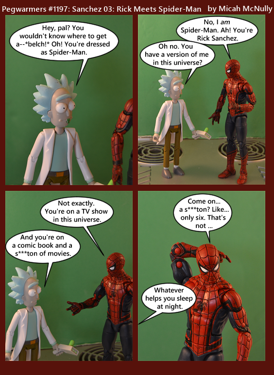 1197. Sanchez 03: Rick Meets Spider-Man