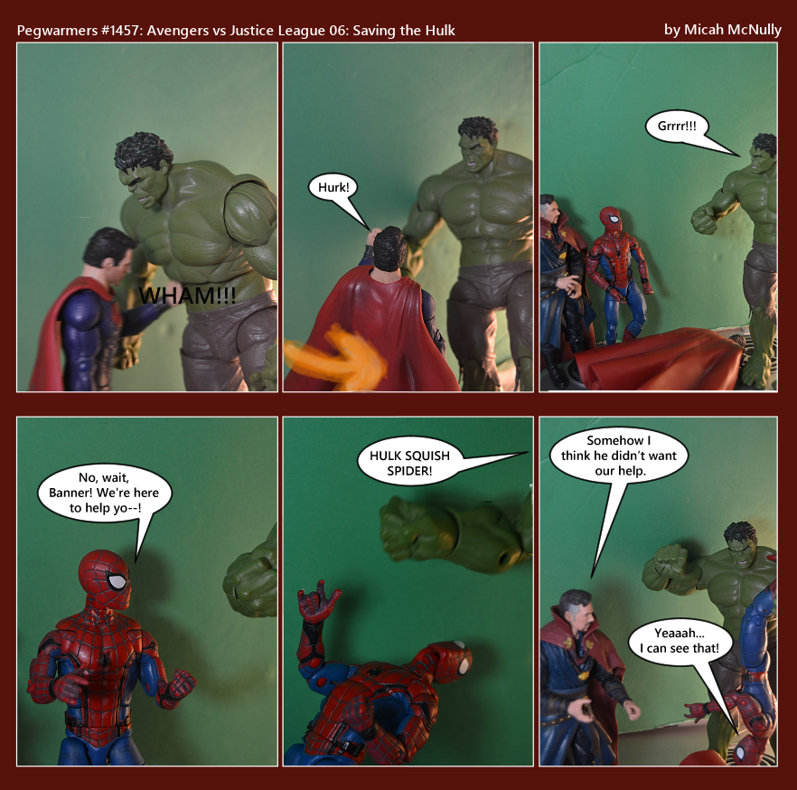 1457: Avengers vs Justice League 06: Saving the Hulk