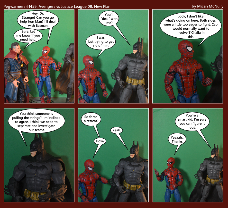 1459. Avengers vs Justice League 08: New Plan