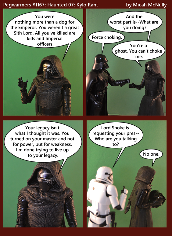 1167. Haunted 07: Kylo Rant