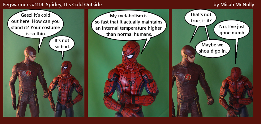 1118. Spidey, It's Cold Outside