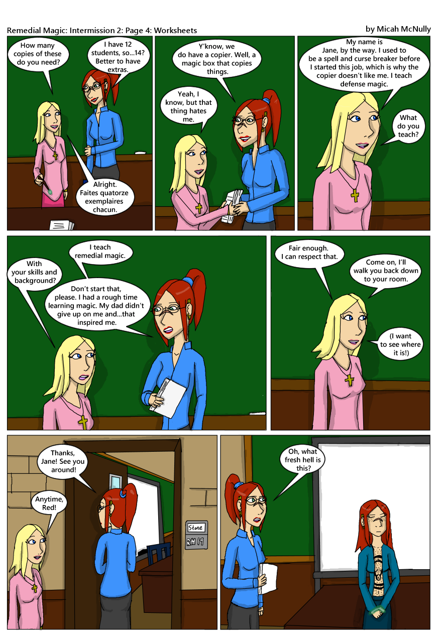 Intermission 2: Page 4: Worksheets