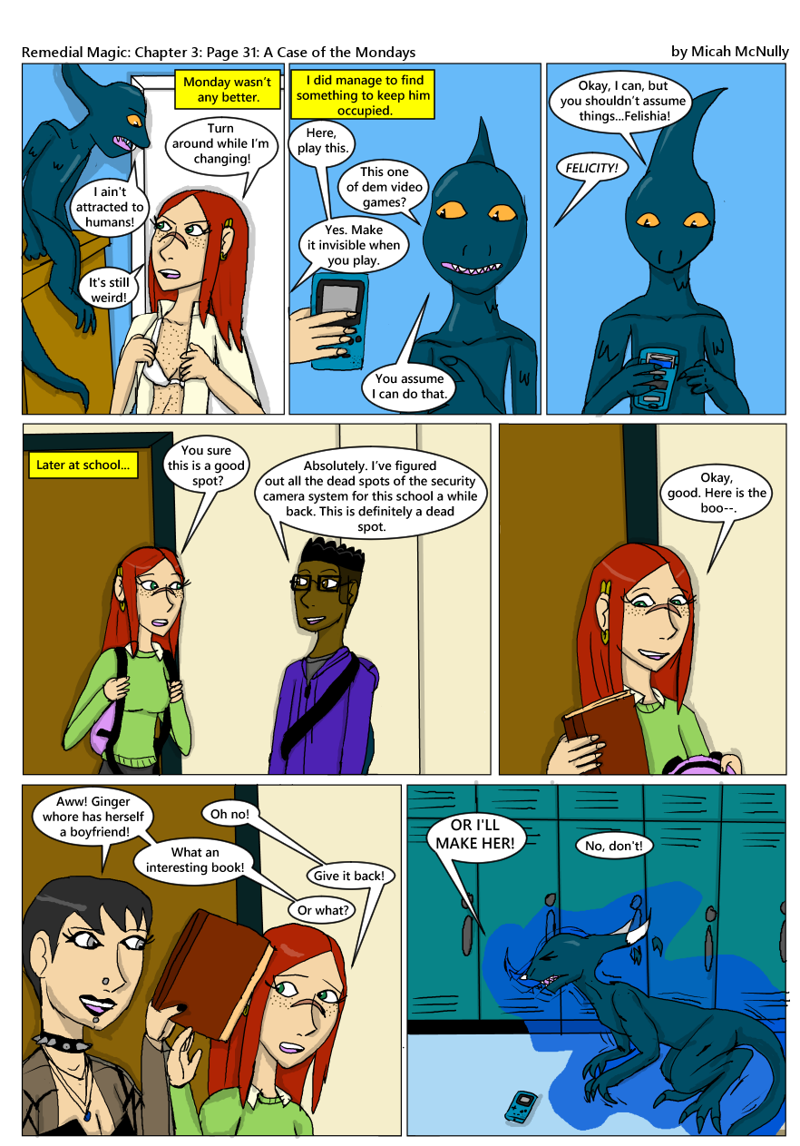 Ch 3: Page 31: A Case of the Mondays
