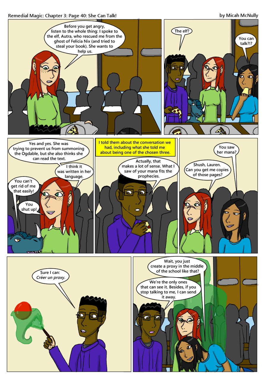 Ch 3: Page 40: She Can Talk!