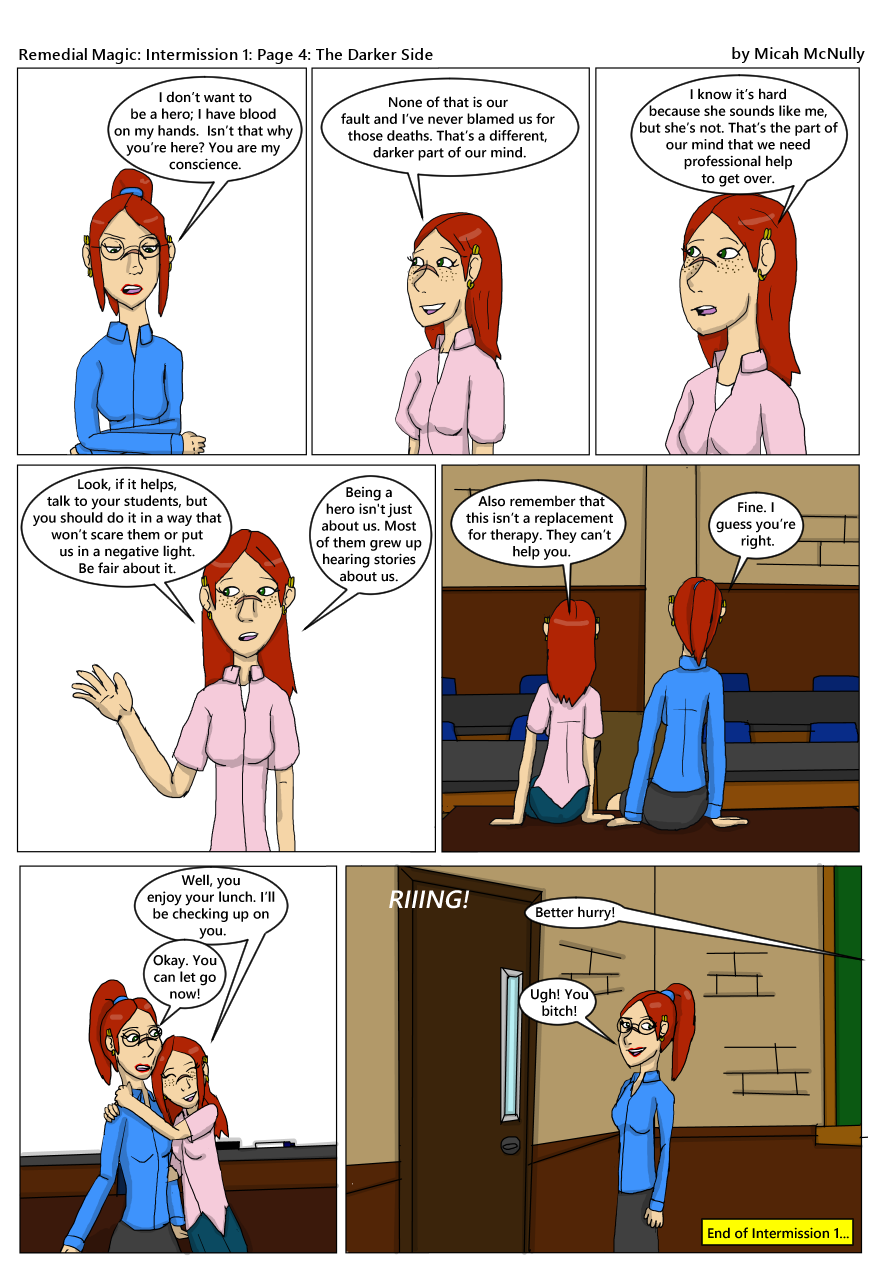 Intermission 1: Page 4: The Darker Side