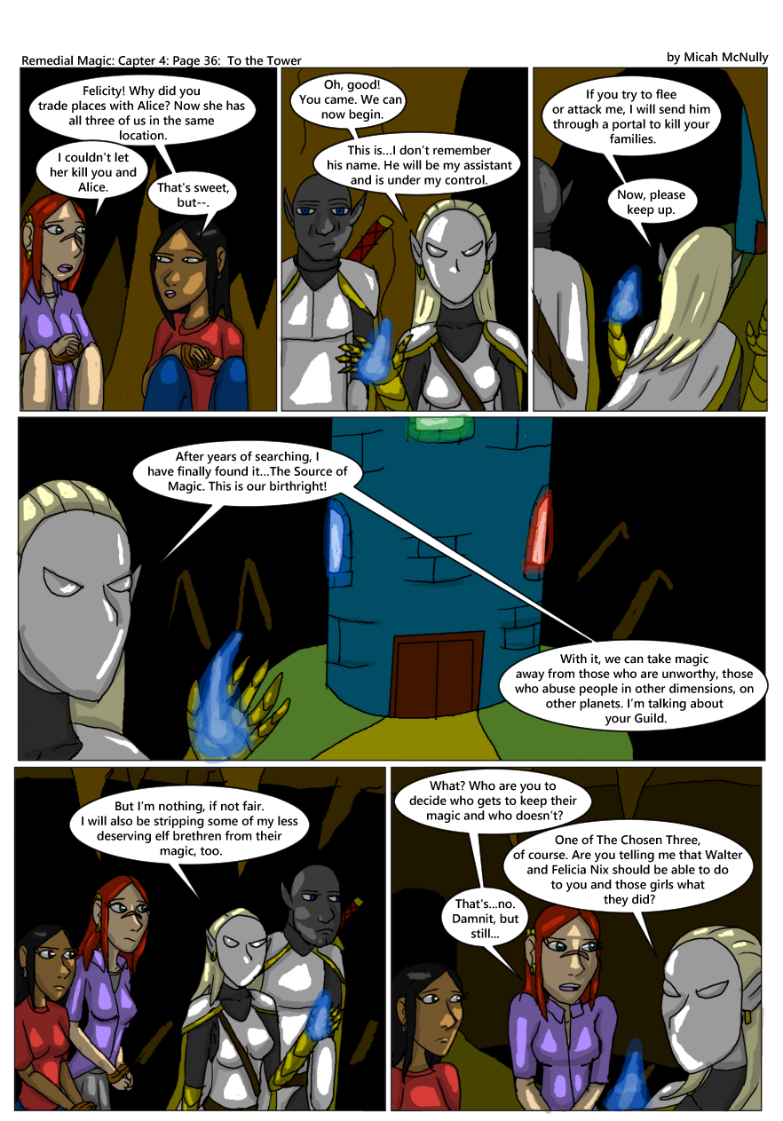 Ch 4: Pg 36: To the Tower