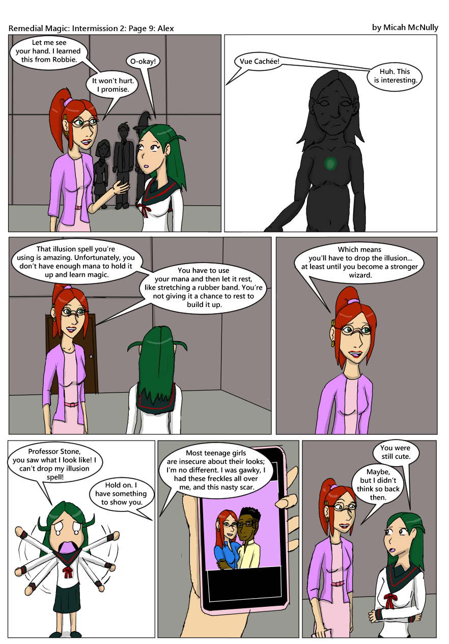 Intermission 2: Page 9: Alex
