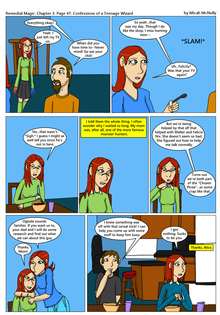 Ch 3: Page 47: Confessions of a Teenage Wizard
