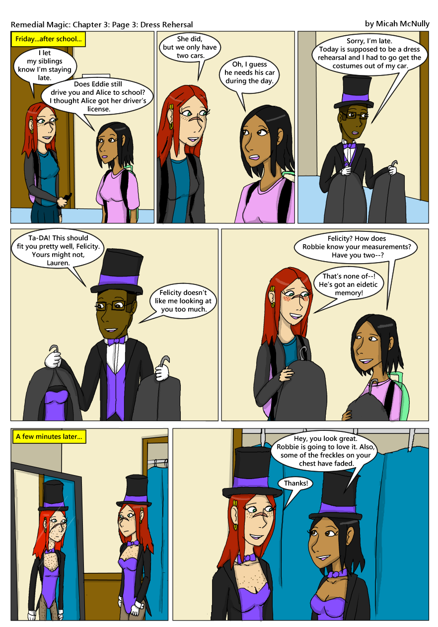 Ch 3: Page 3: Dress Rehersal