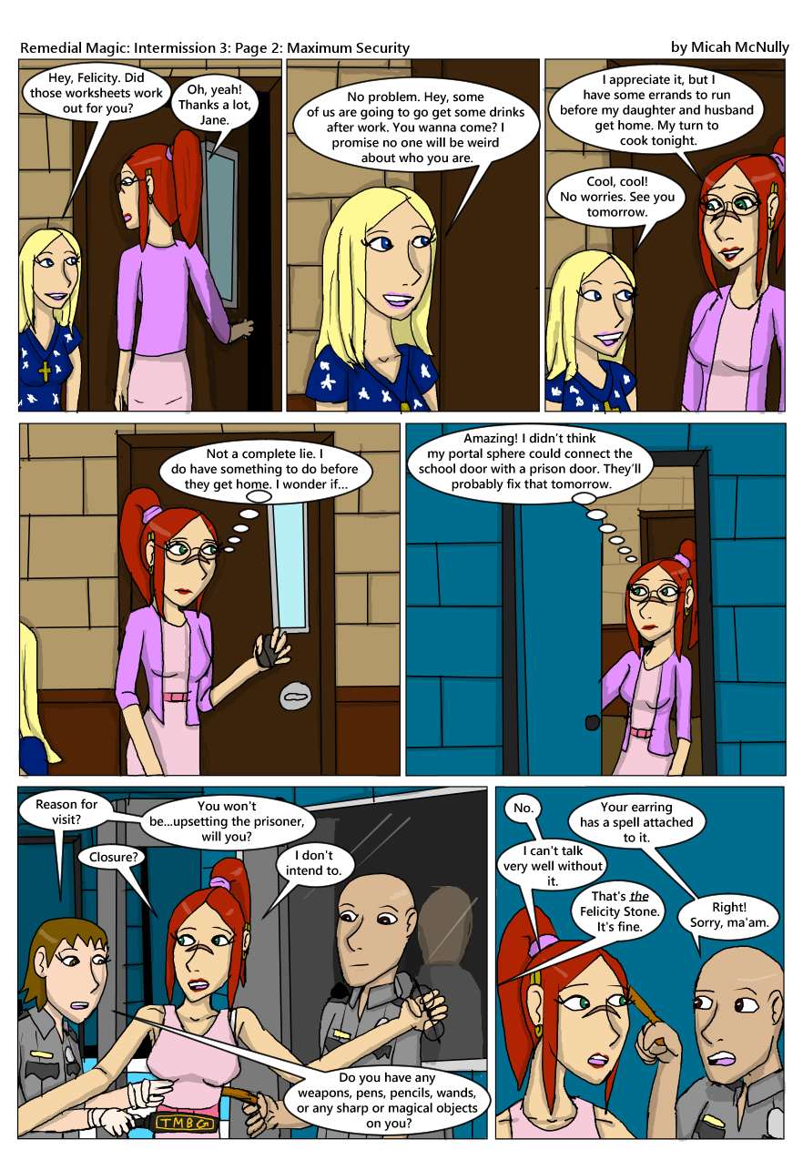 Intermission 3: Page 2: Maximum Security