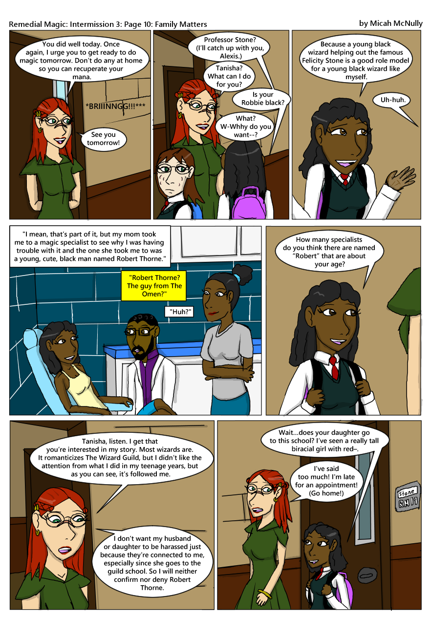 Intermission 3: Page 10: Family Matters