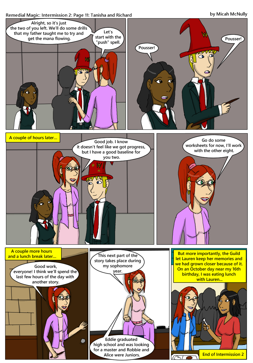 Intermission 2: Page 11: Tanisha and Richard